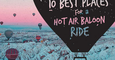 10 Places for a Hot Air Balloon Ride