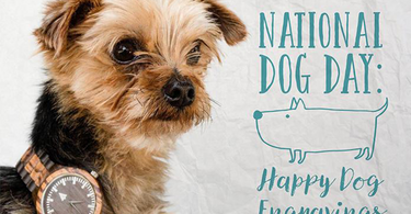 National Dog Day: Happy Dog Engravings