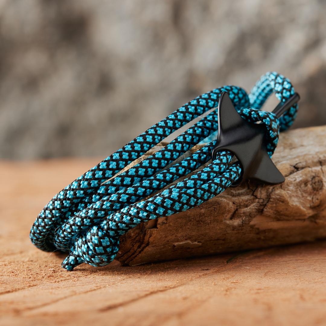 Manta Ray Paracode Double Layered Bracelet