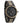 Classic Multifunction Silver Maple Black Men's Wooden Watch