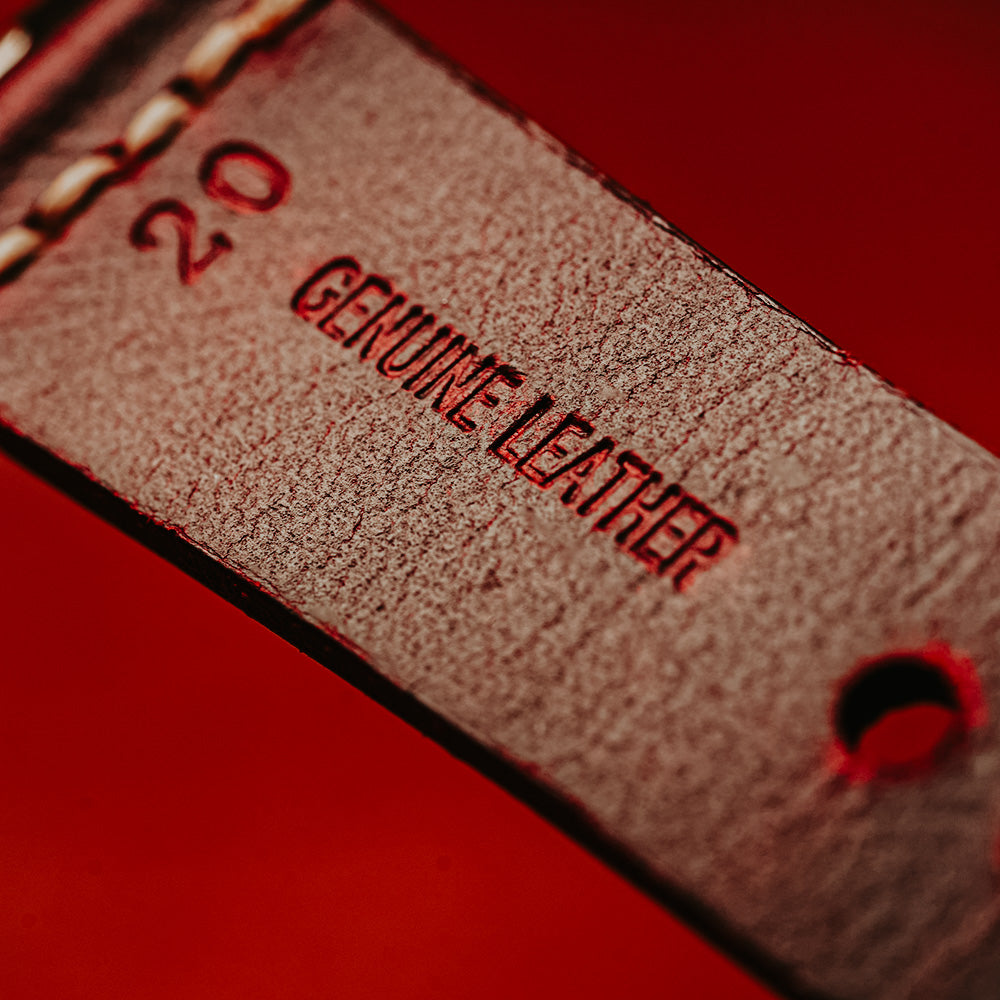 Apple Strap Cognac Leather Black