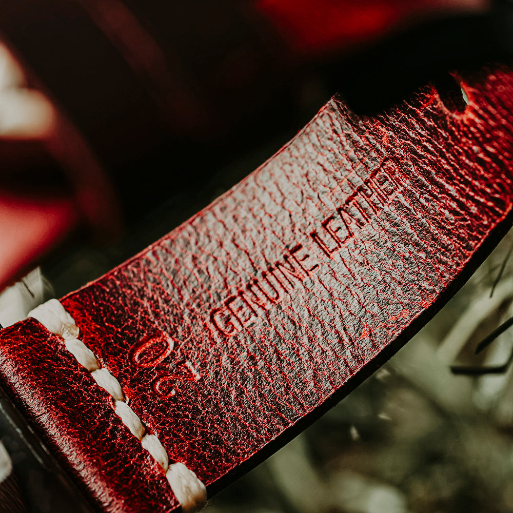 Apple Strap Cognac Leather Black
