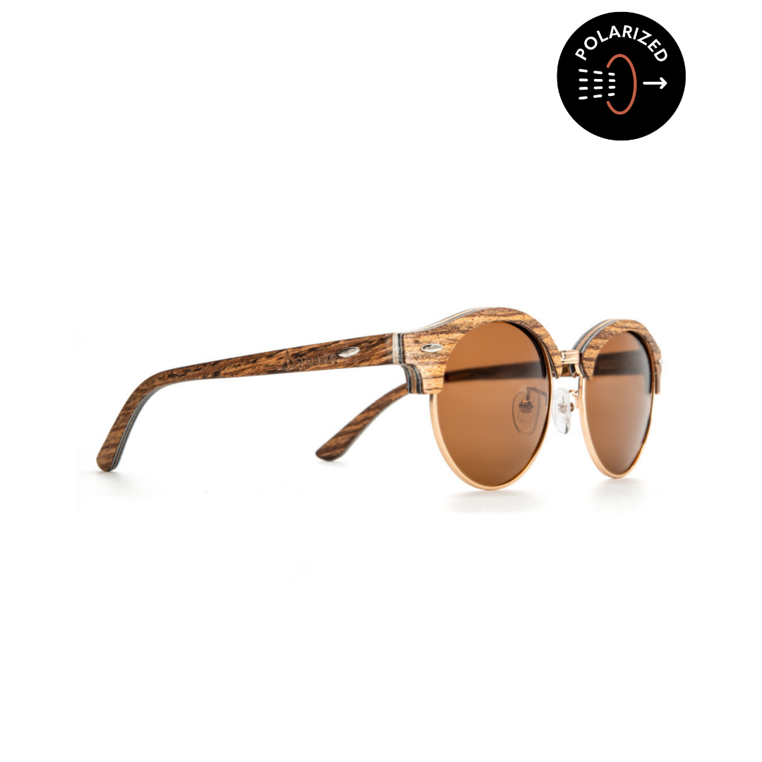 Ashton 21 Women's Wooden Sunglasses