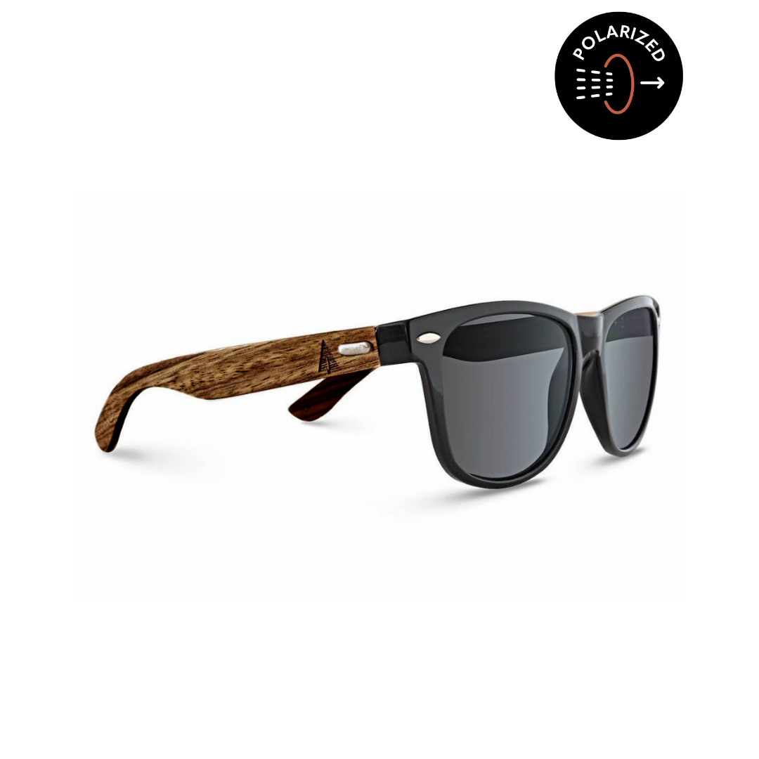 Wooden Sunglasses // Bali 62 Walnut Men's Wooden Sunglasses
