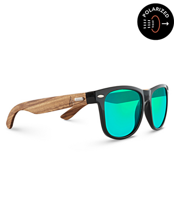 Bali 66 Brown Men's Wooden Sunglasses