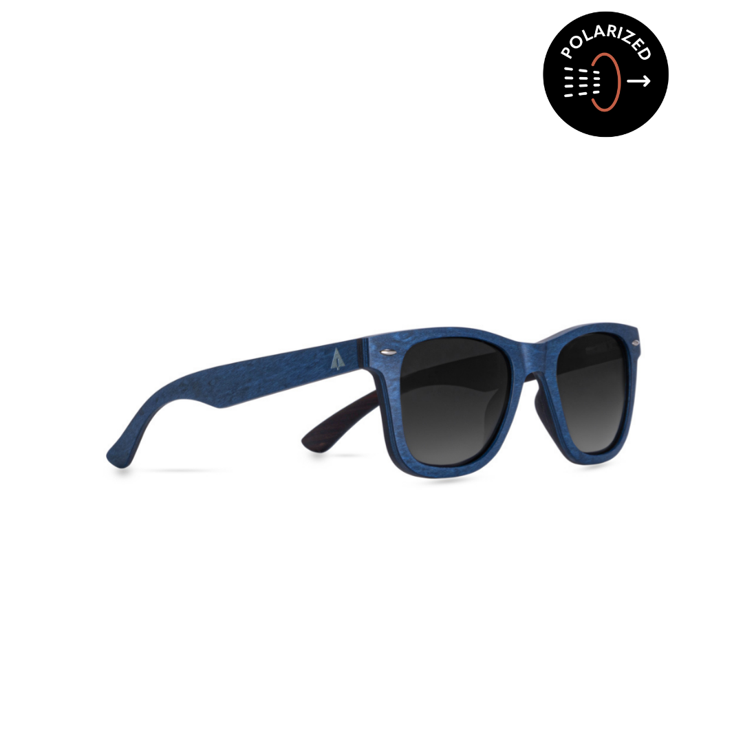 Bali Blue Maple Men's Wooden Sunglasses
