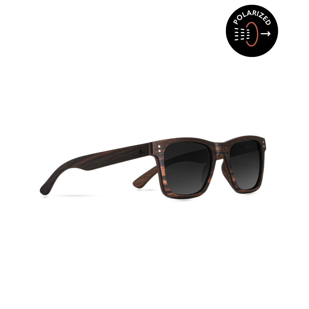 Bali Ebony Men's Wooden Sunglasses