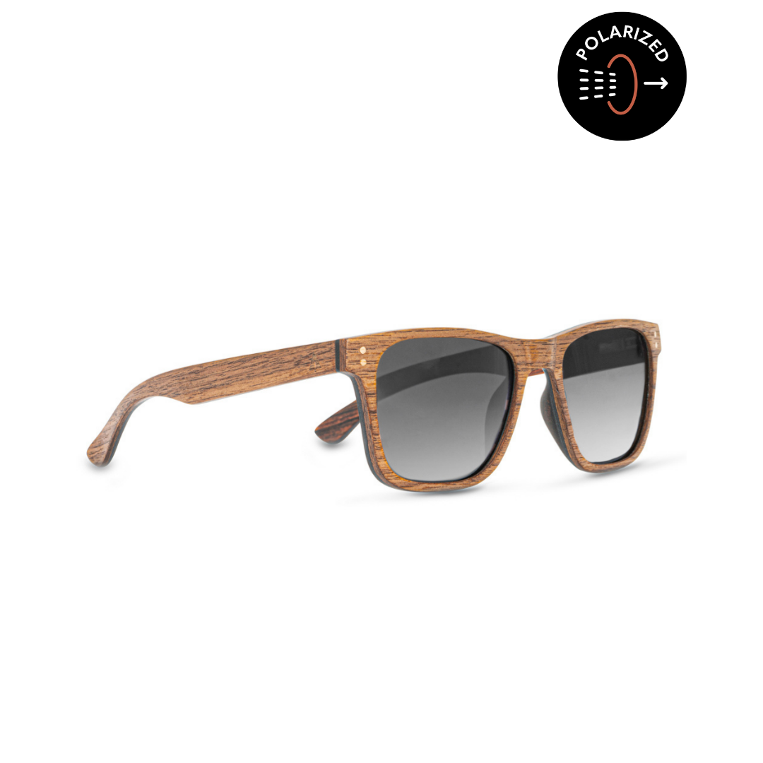Bali Walnut Mens Wooden Sunglasses