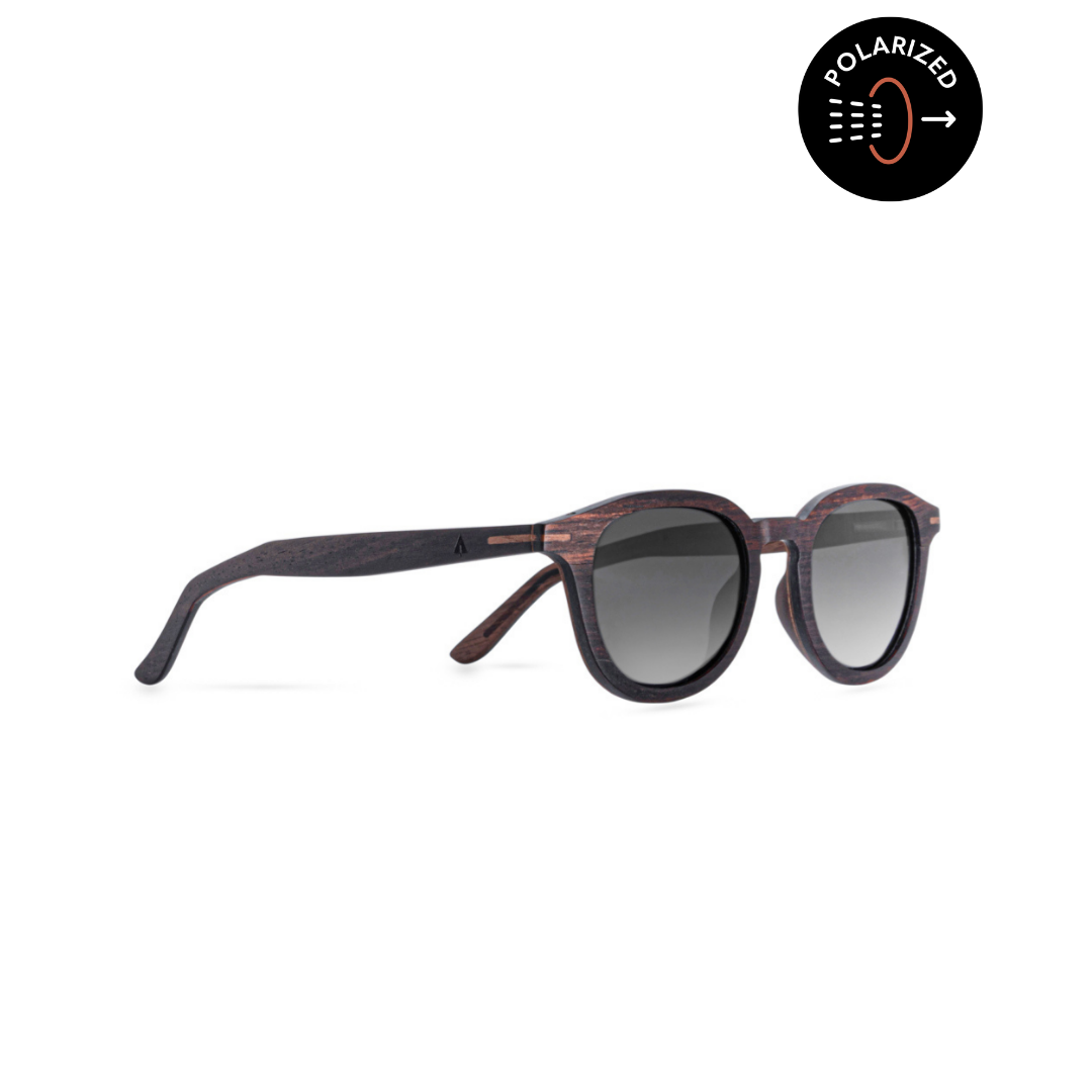 Heritage Ebony Carbon RX Men's Wooden Sunglasses