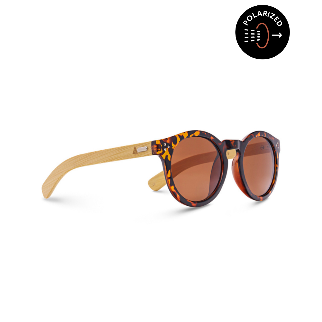 Rina 52 Women's Wooden Sunglasses