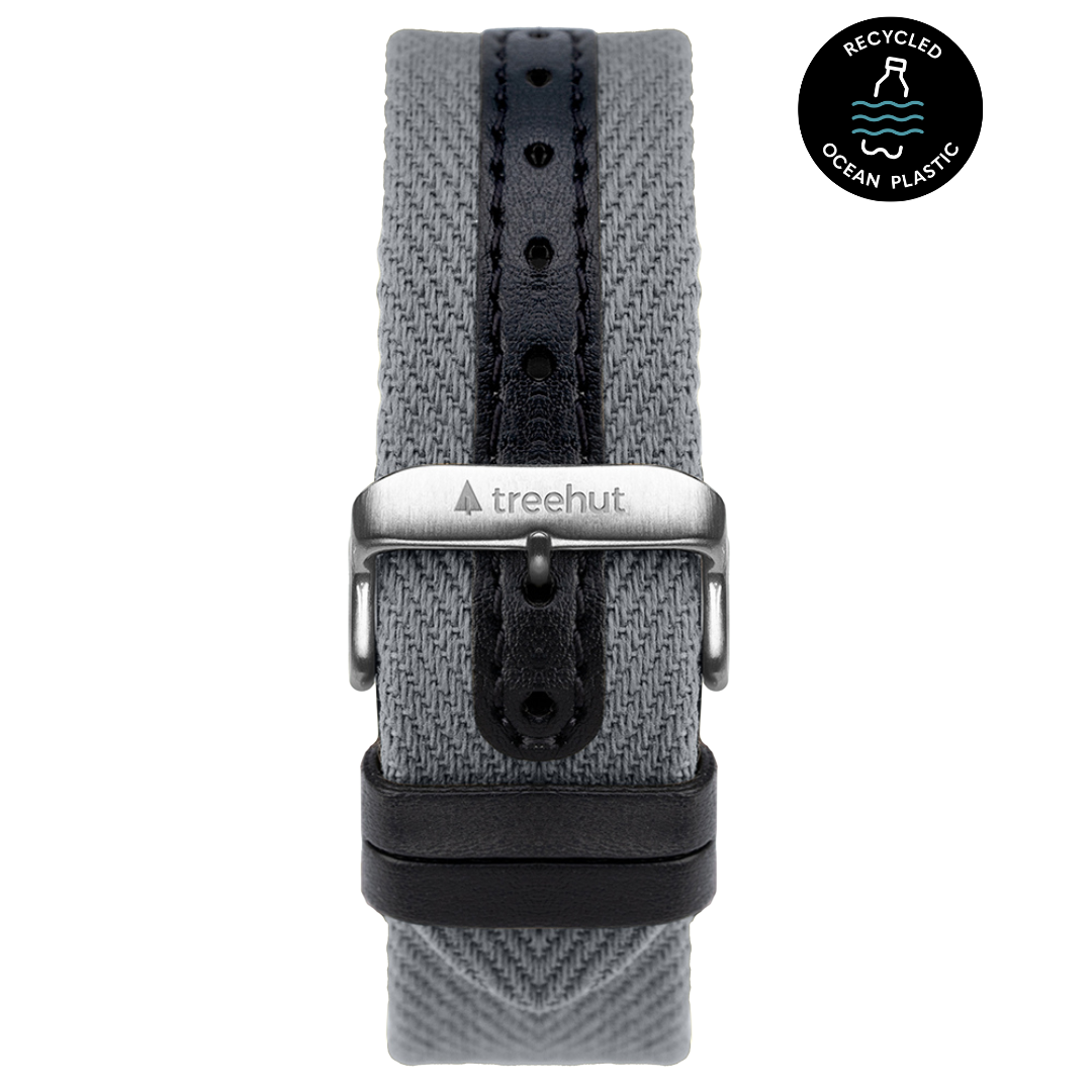 20mm Grey Recycled Ocean Plastic