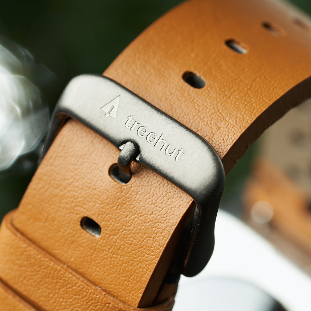 Apple Strap Ochre Brown Cactus Leather