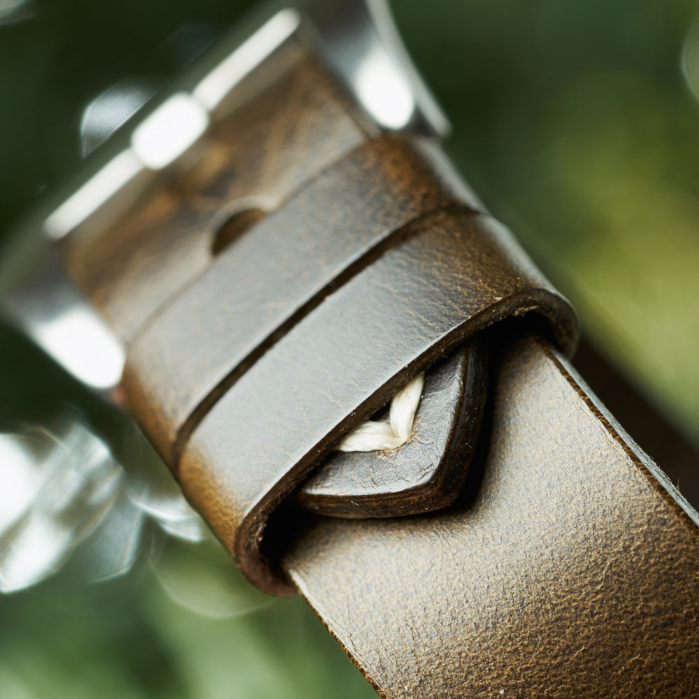 men's Apple Watch band in leather