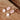 pink rose earrings