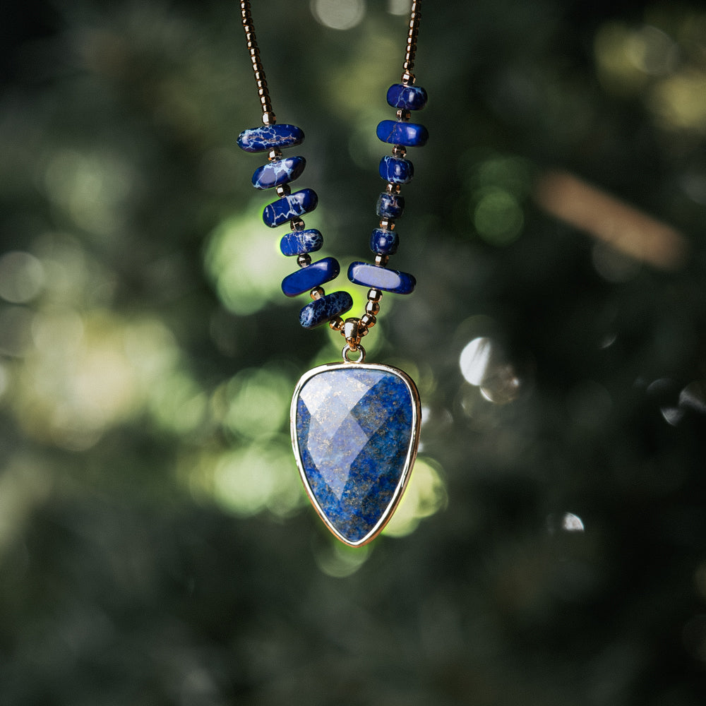 blue lapis necklace