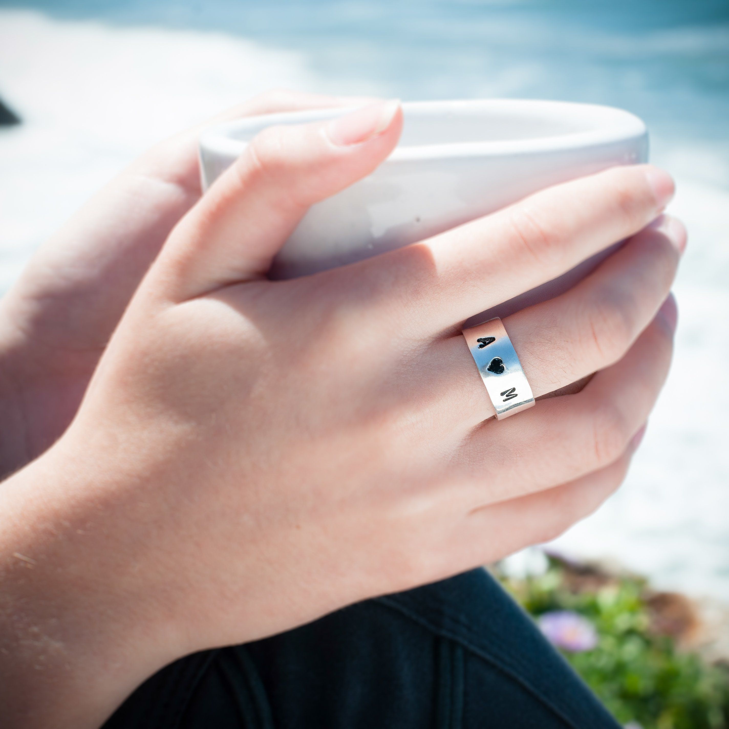 silver ring for women