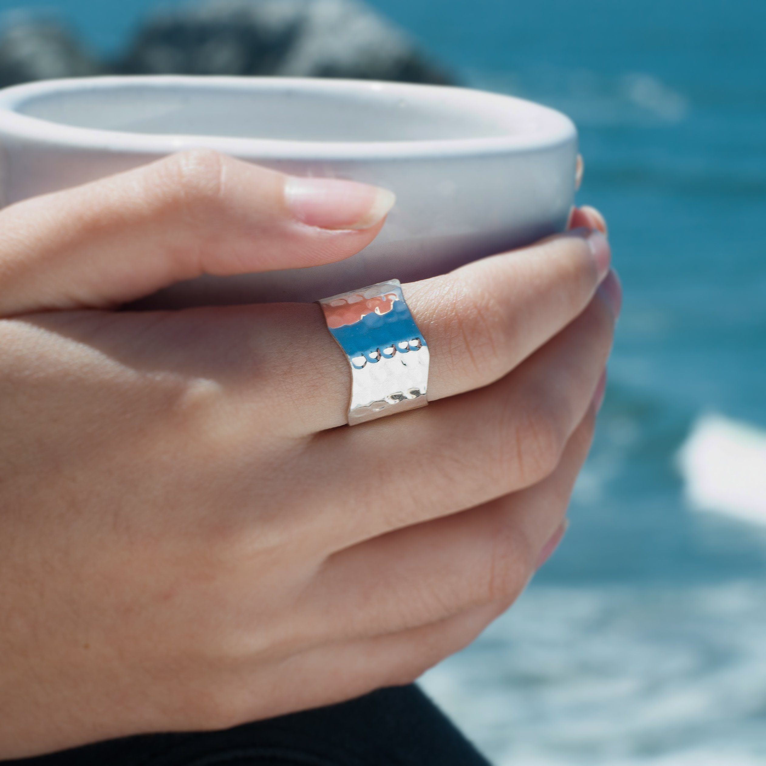 silver ring for women