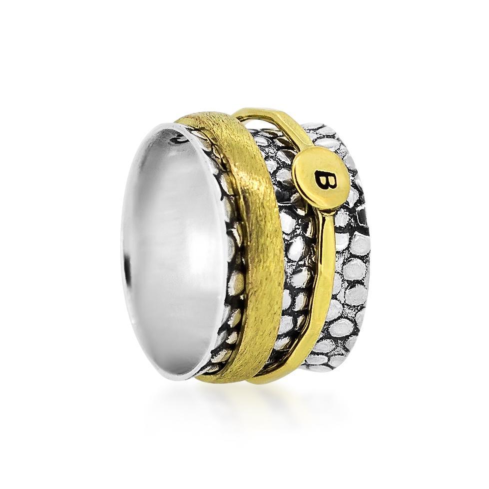initial rings for women