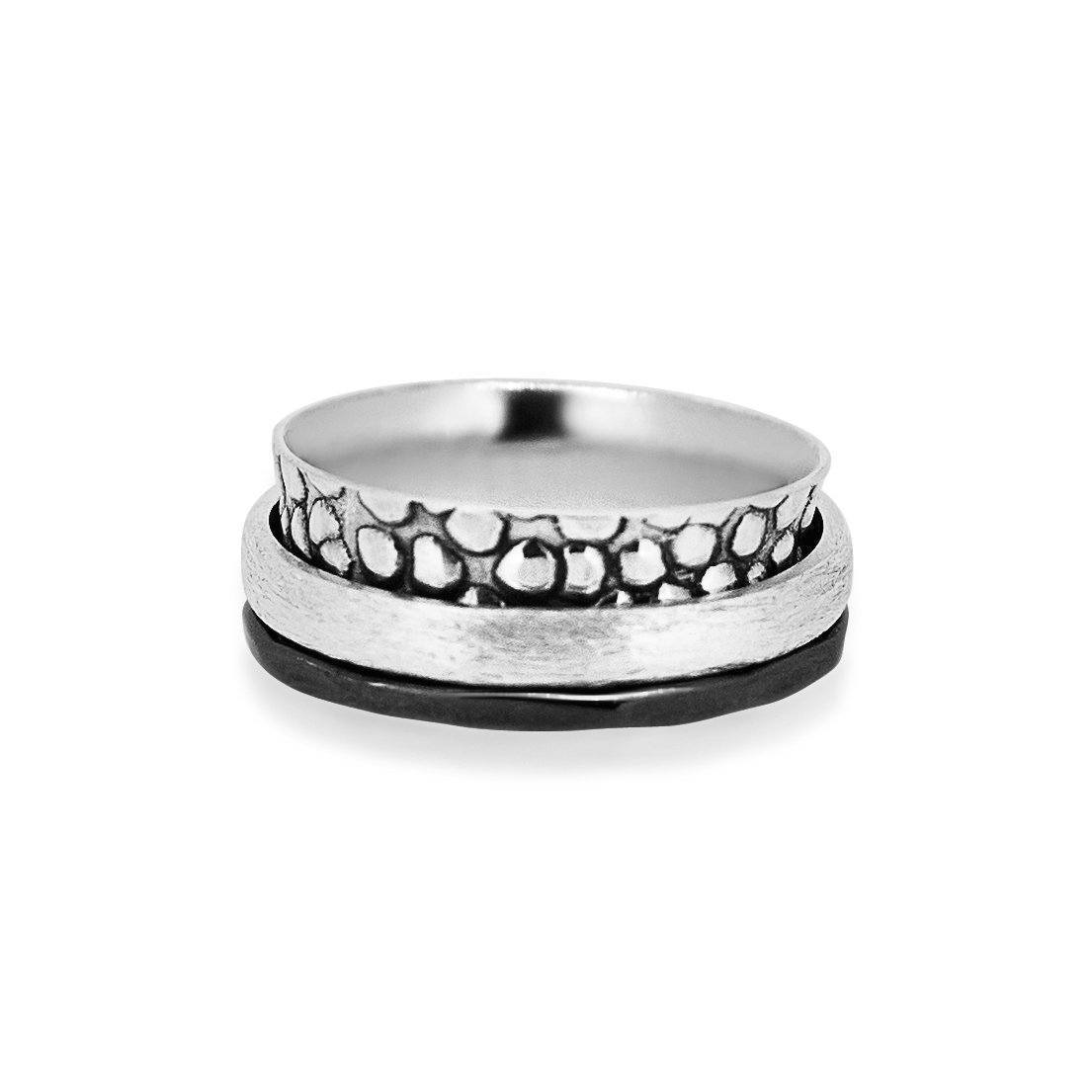 Journey Spinner Ring Women's Engraved Ring