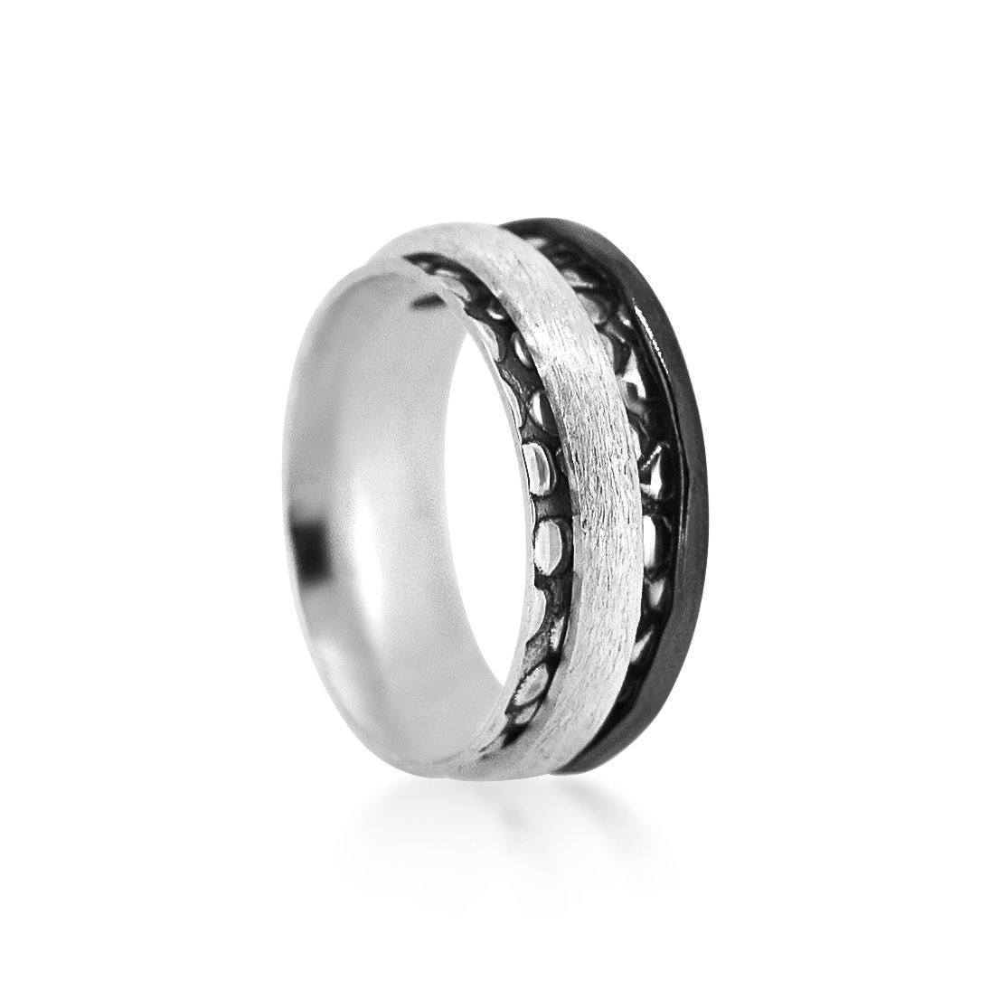 Journey Spinner Ring Women's Engraved Ring