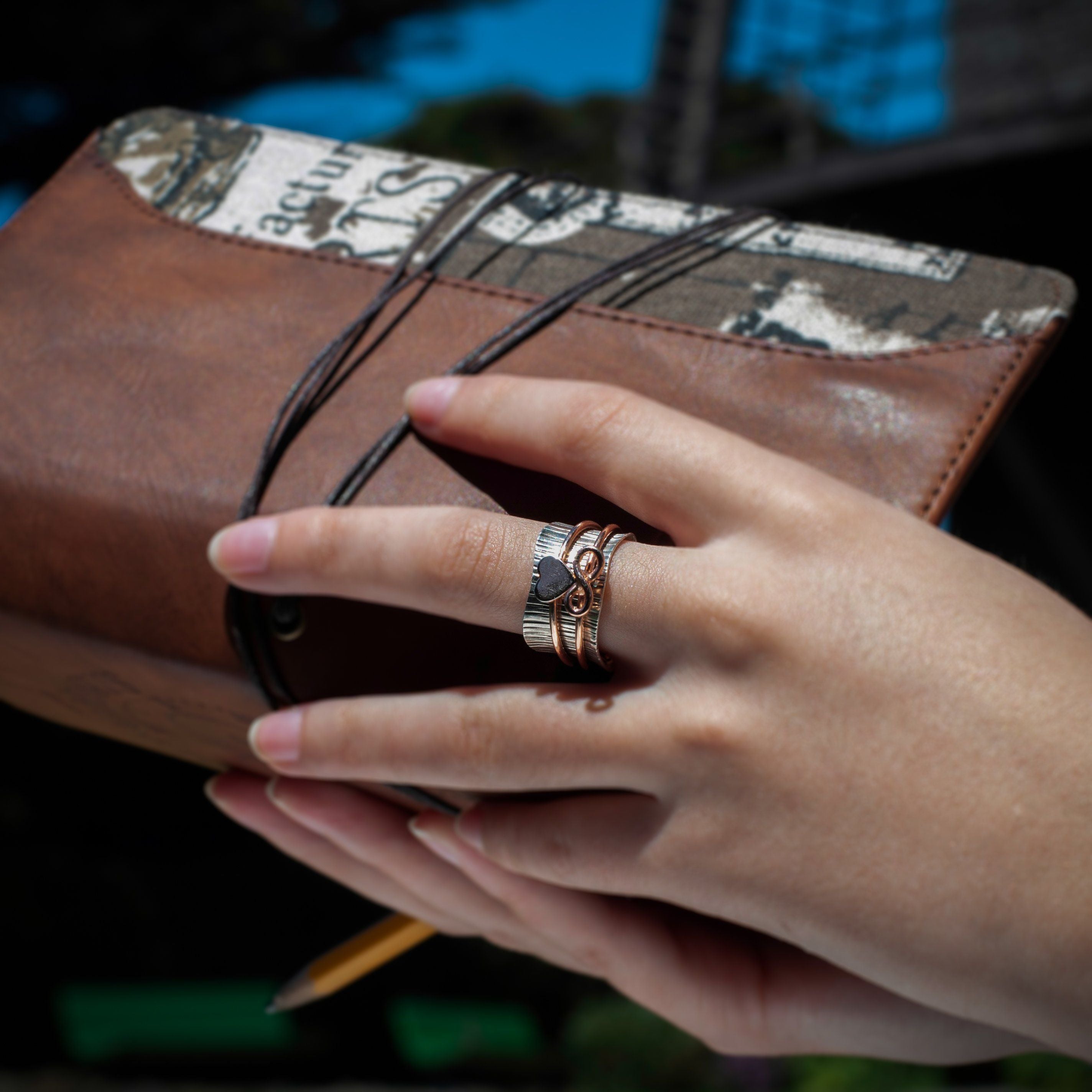 spinner rings for women