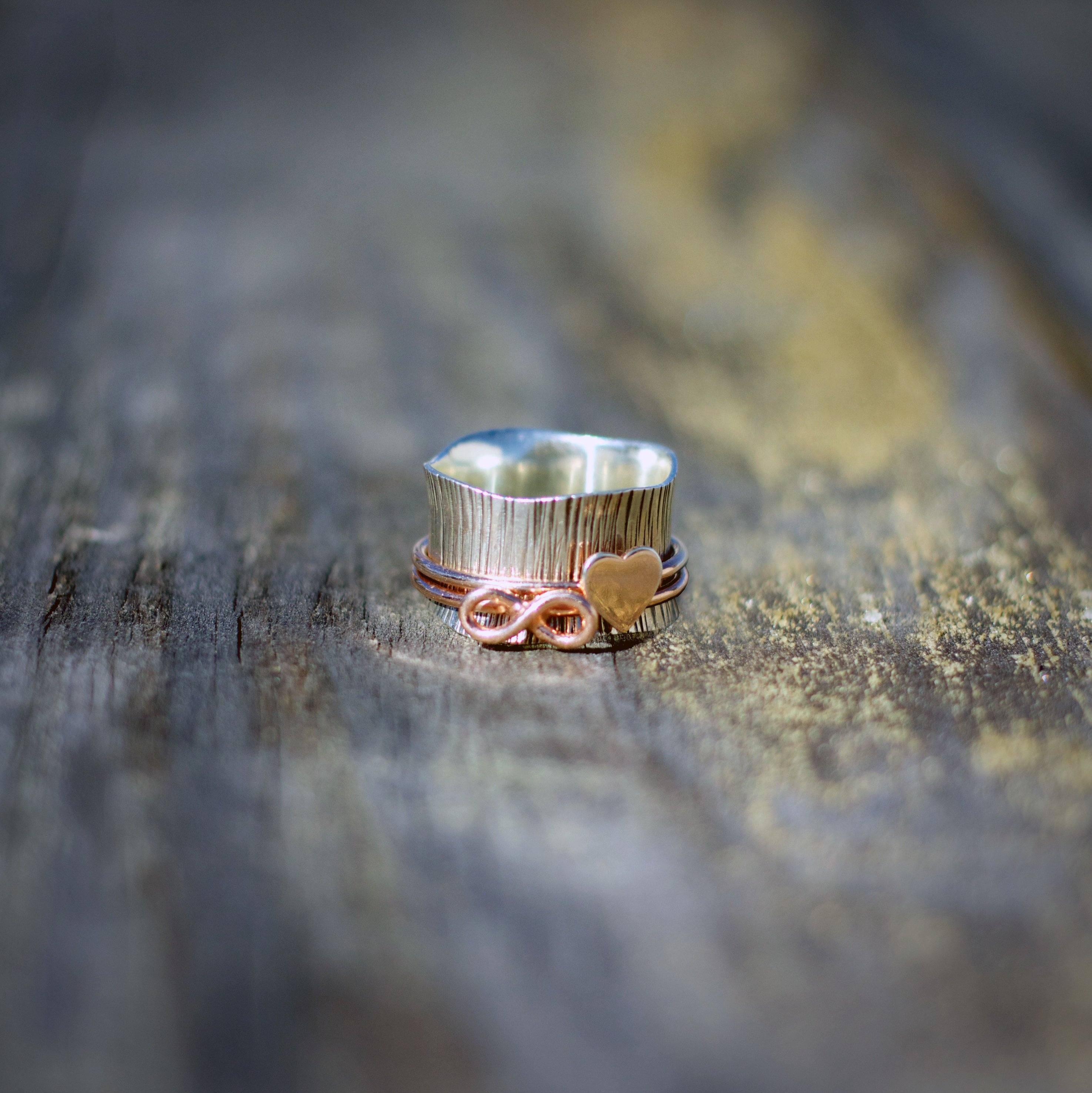 spinner rings for women