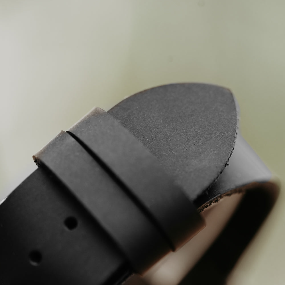 22mm Classic Small Black Band For Men