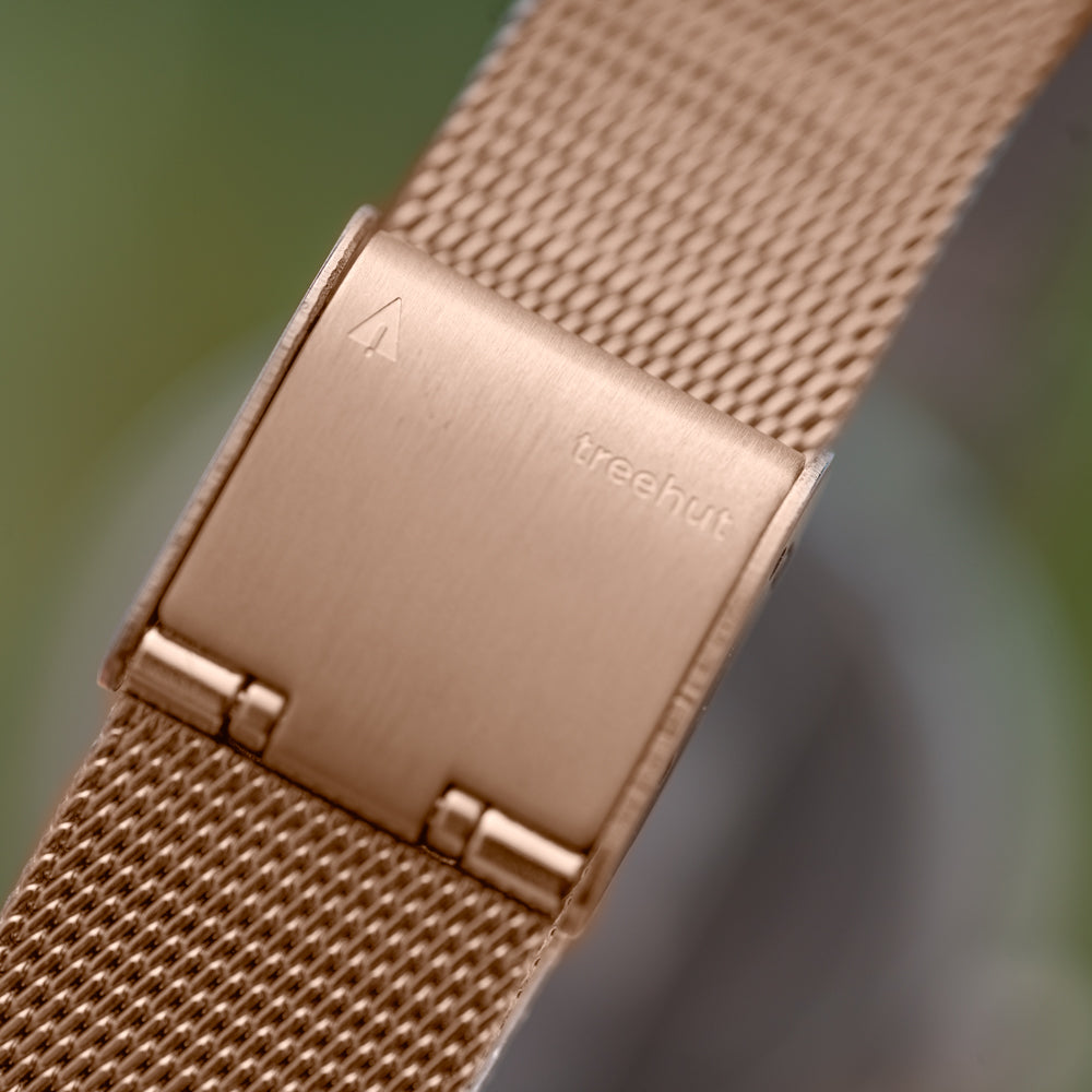 rose gold watch band