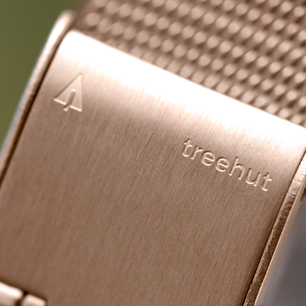 rose gold watch band