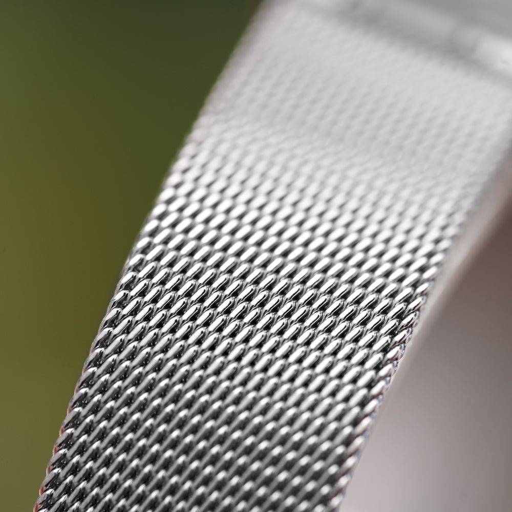 silver watch band