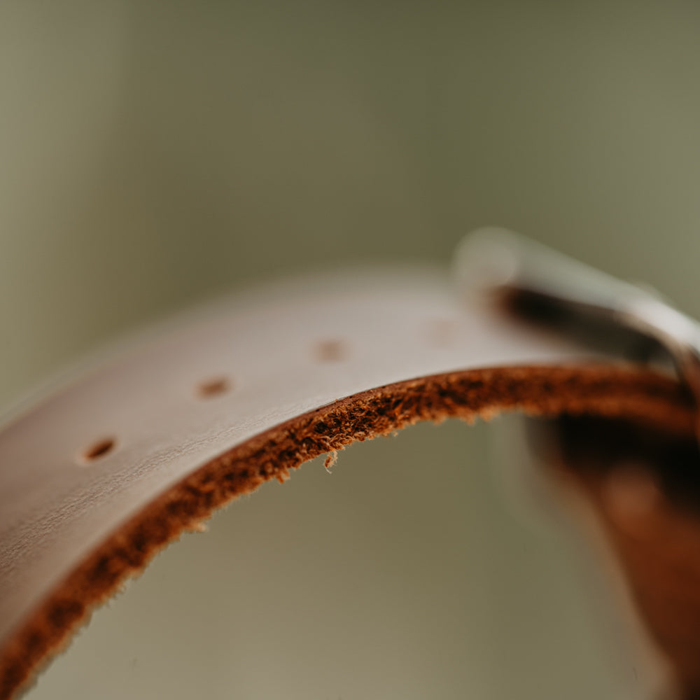 22mm Classic Small Brown Band For Men