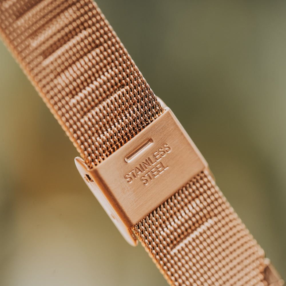 rose gold watch band