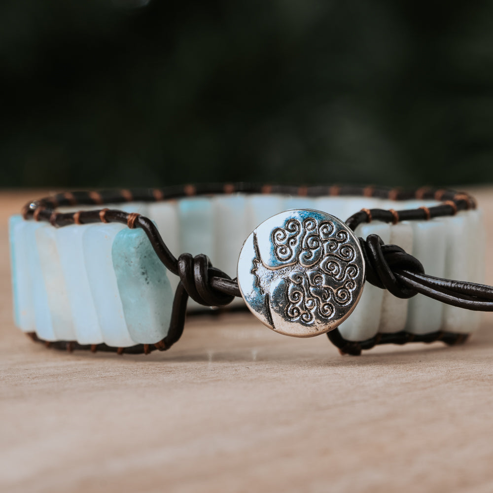 amazonite stone bracelet