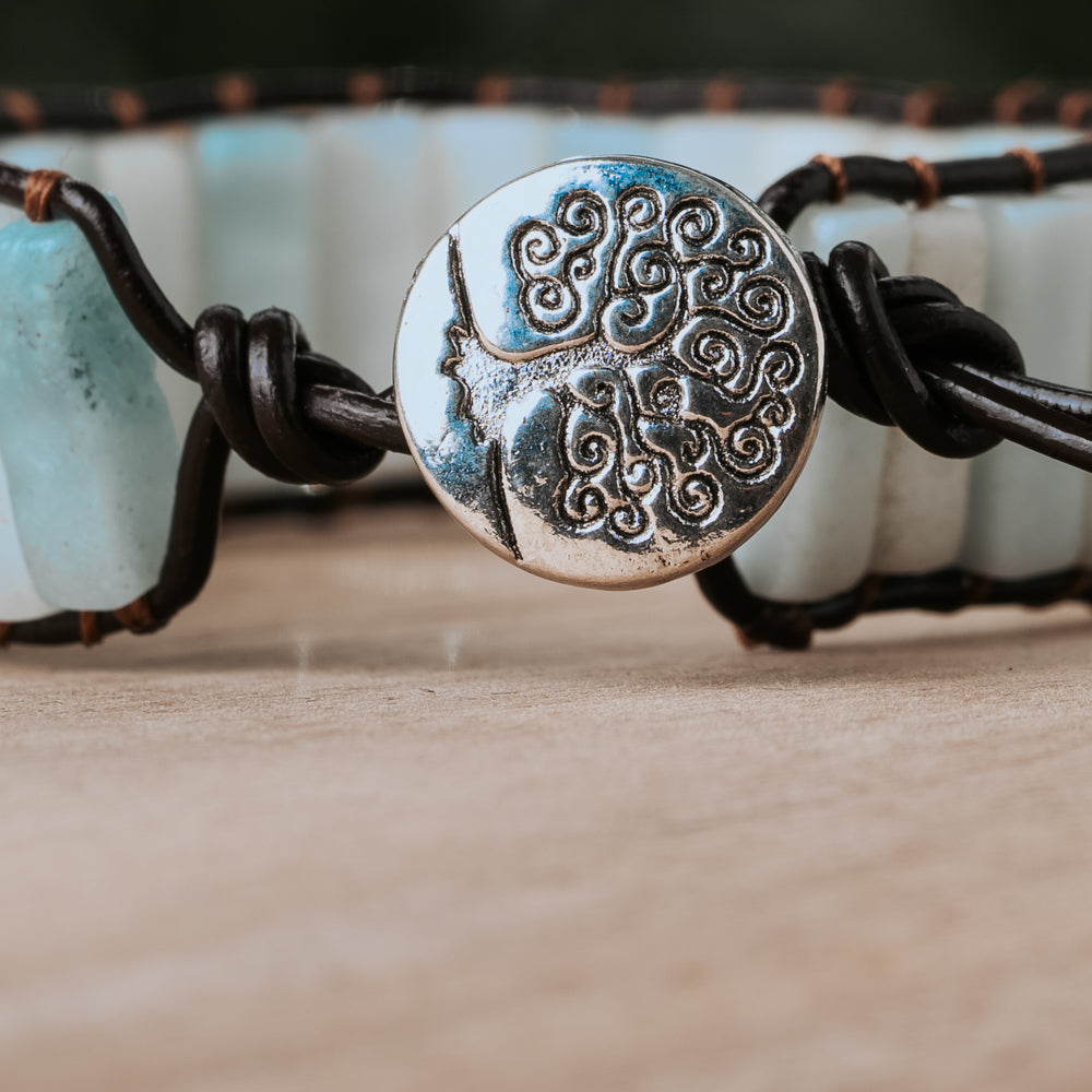 amazonite stone bracelet