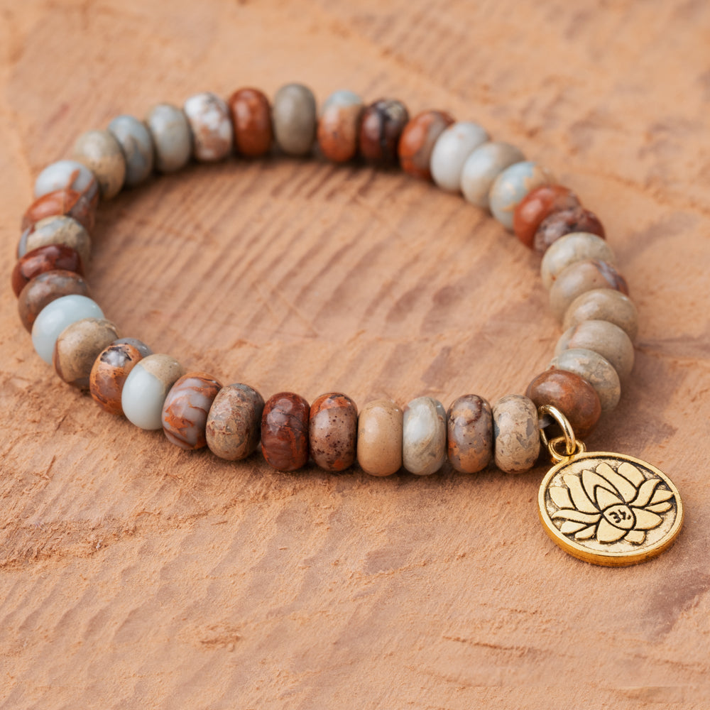 jasper stone bracelet