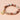 Stackable jasper stone bracelet which is stretchable with a lotus charm in the middle by Treehut