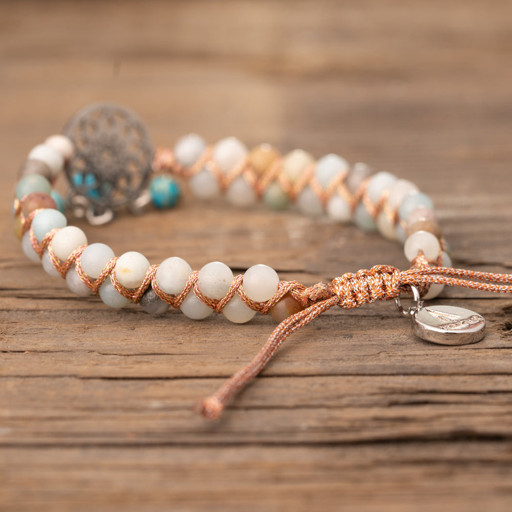 amazonite bead bracelet