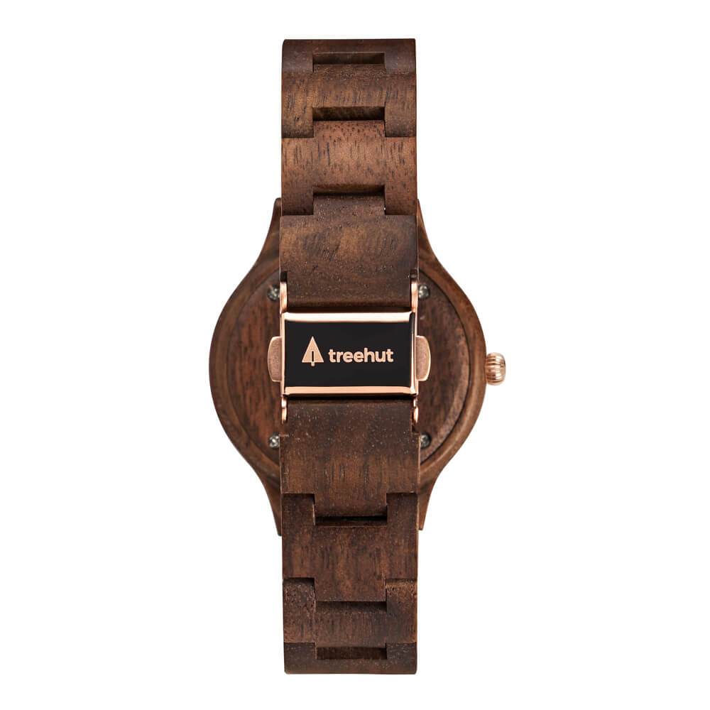Emma Walnut Melrose Women's Wooden Watch