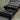 black leather watch band