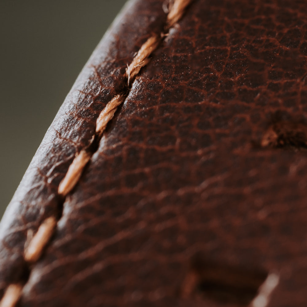 20mm Chestnut Brown Leather Band for Men
