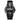 Atlas Blue Marble Black Men's Stainless Steel Wooden Watch