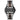 Atlas Ebony White Marble Men's Stainless Steel Wooden Watch