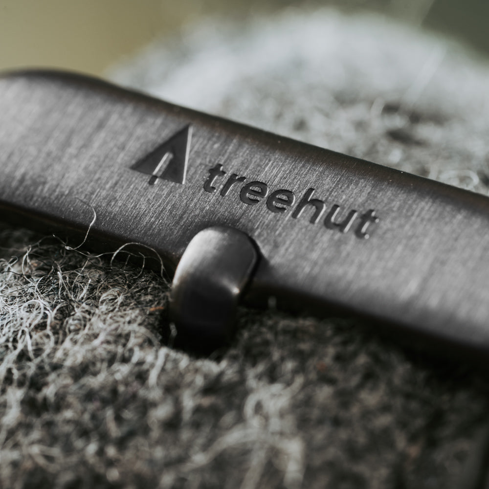 22mm Grey Felt Vegan Band For Men