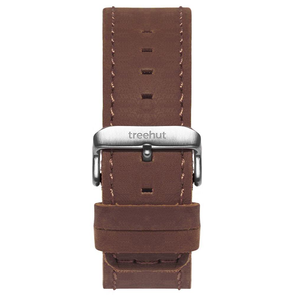 22mm Brown Leather Band For Men