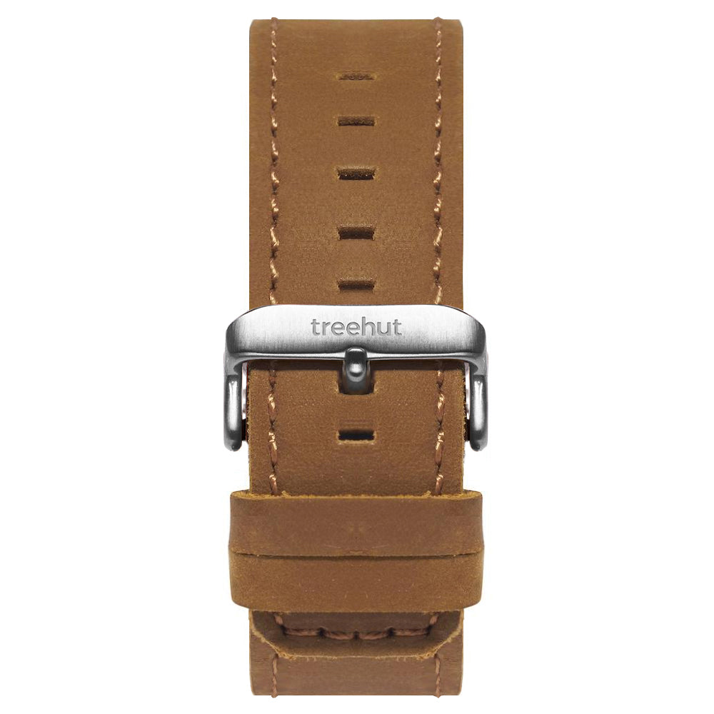 22mm Tan Leather Band For Men