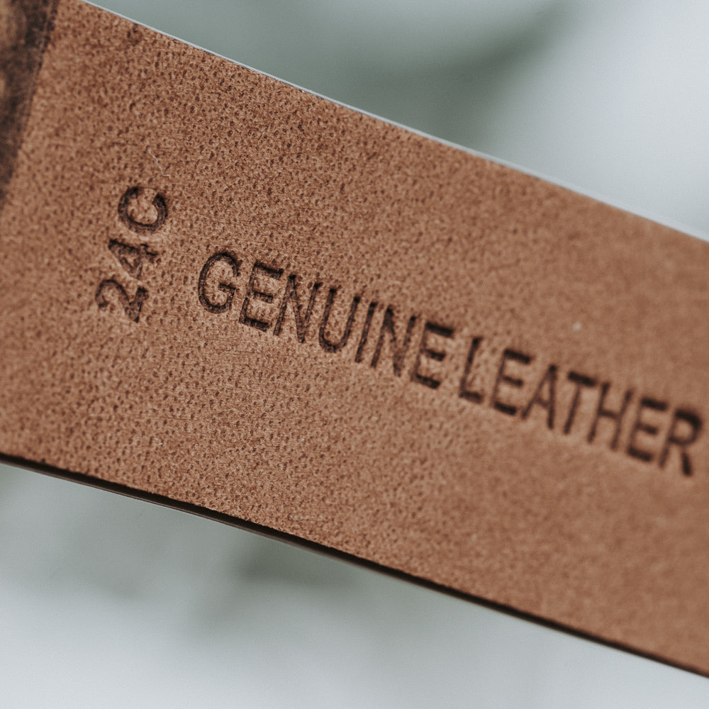 24mm Classic Brown Band For Men