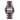 redwood watch with silver stainless steel