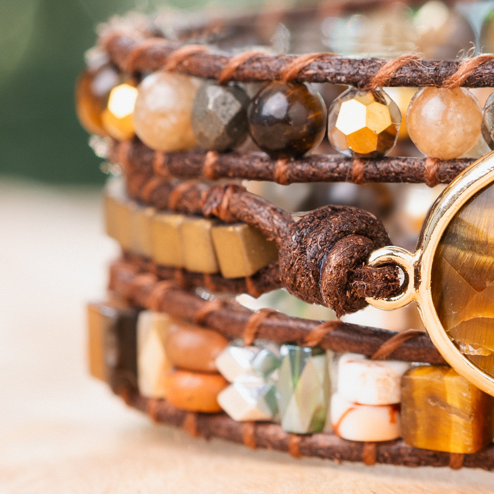 tiger eye stone bracelet