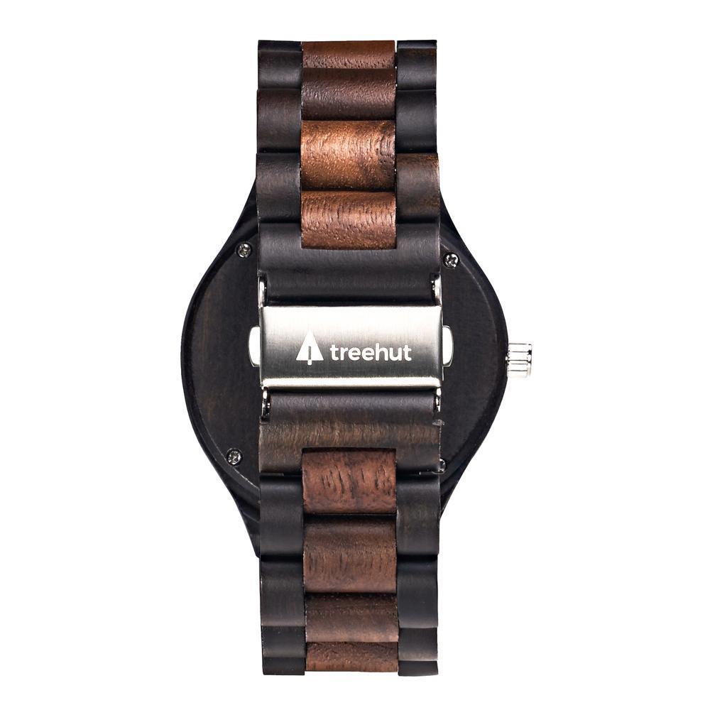 Classic Ebony Walnut Nova Men's Wooden Watch