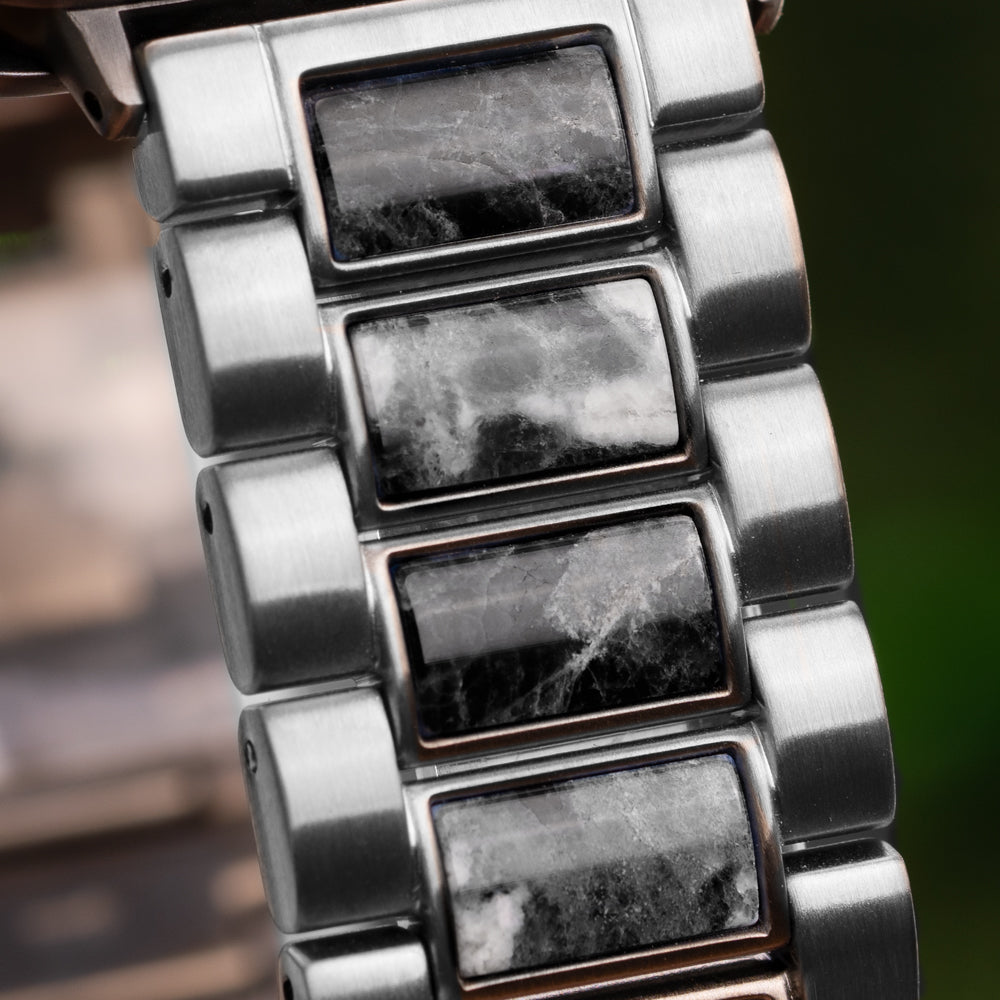 Apple Strap Marble Black